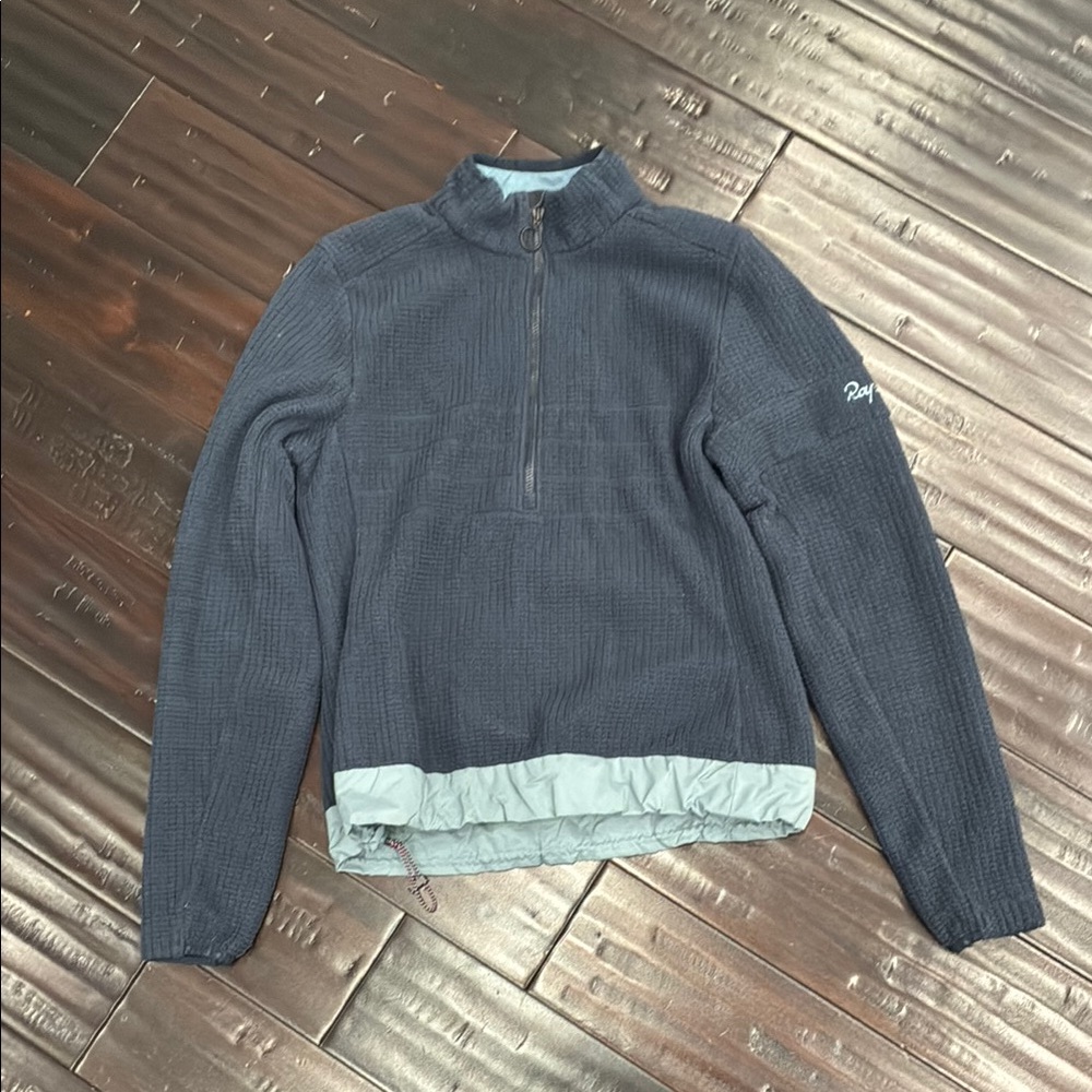 Rapha Dark Blue Zip-Up Sweater